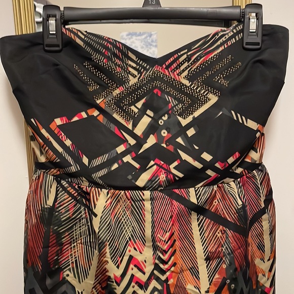 Ecotè Patterned Mini Dress - Picture 2 of 10